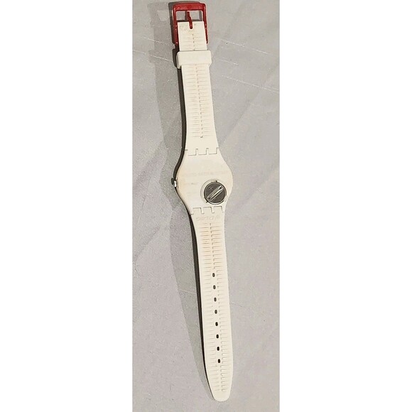 Vintage Swatch Pick Me GW174 Floral Daisy Swiss Watch Needs Battery main image 10